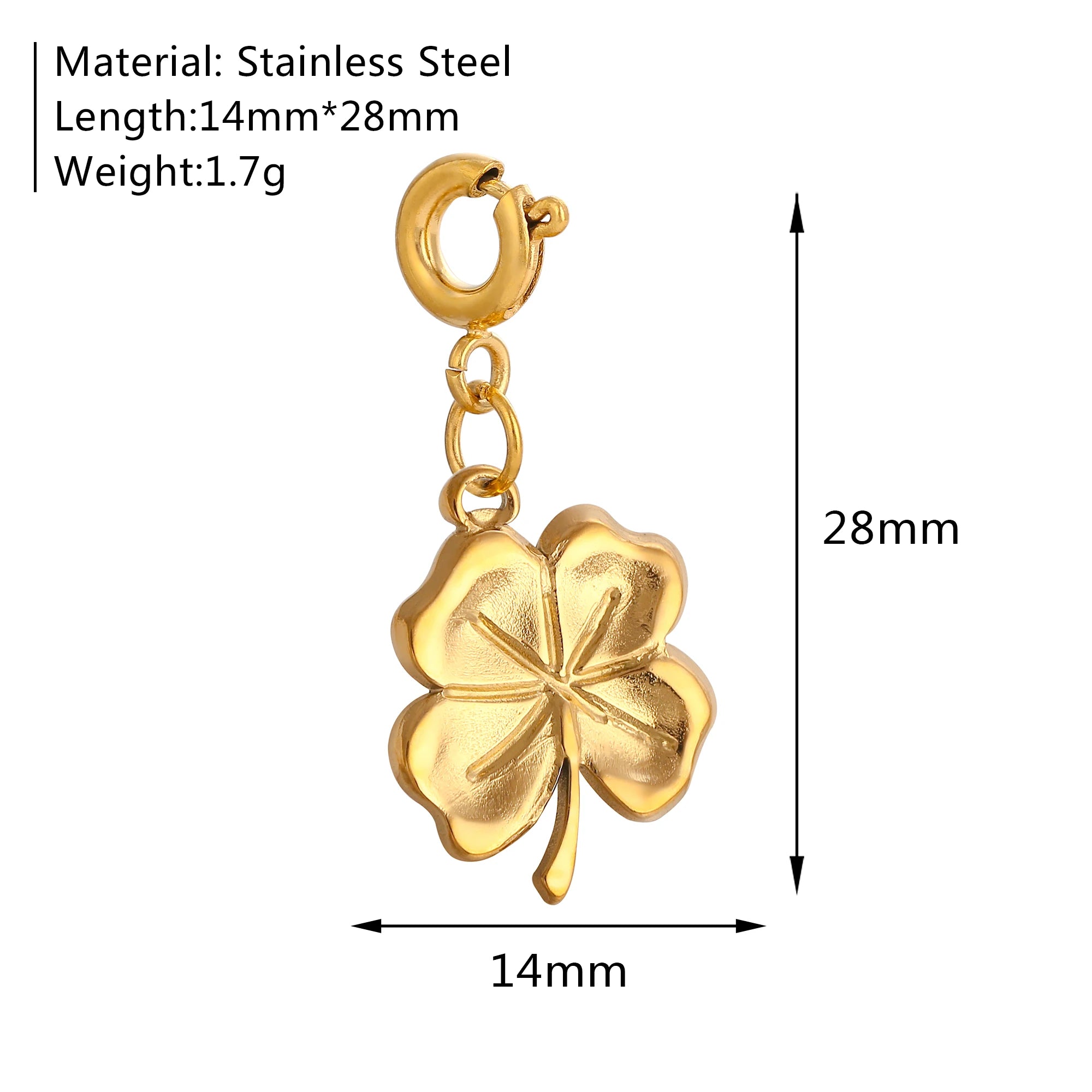 【DIY Pendant】Stainless Steel Charm Pendant - PS022