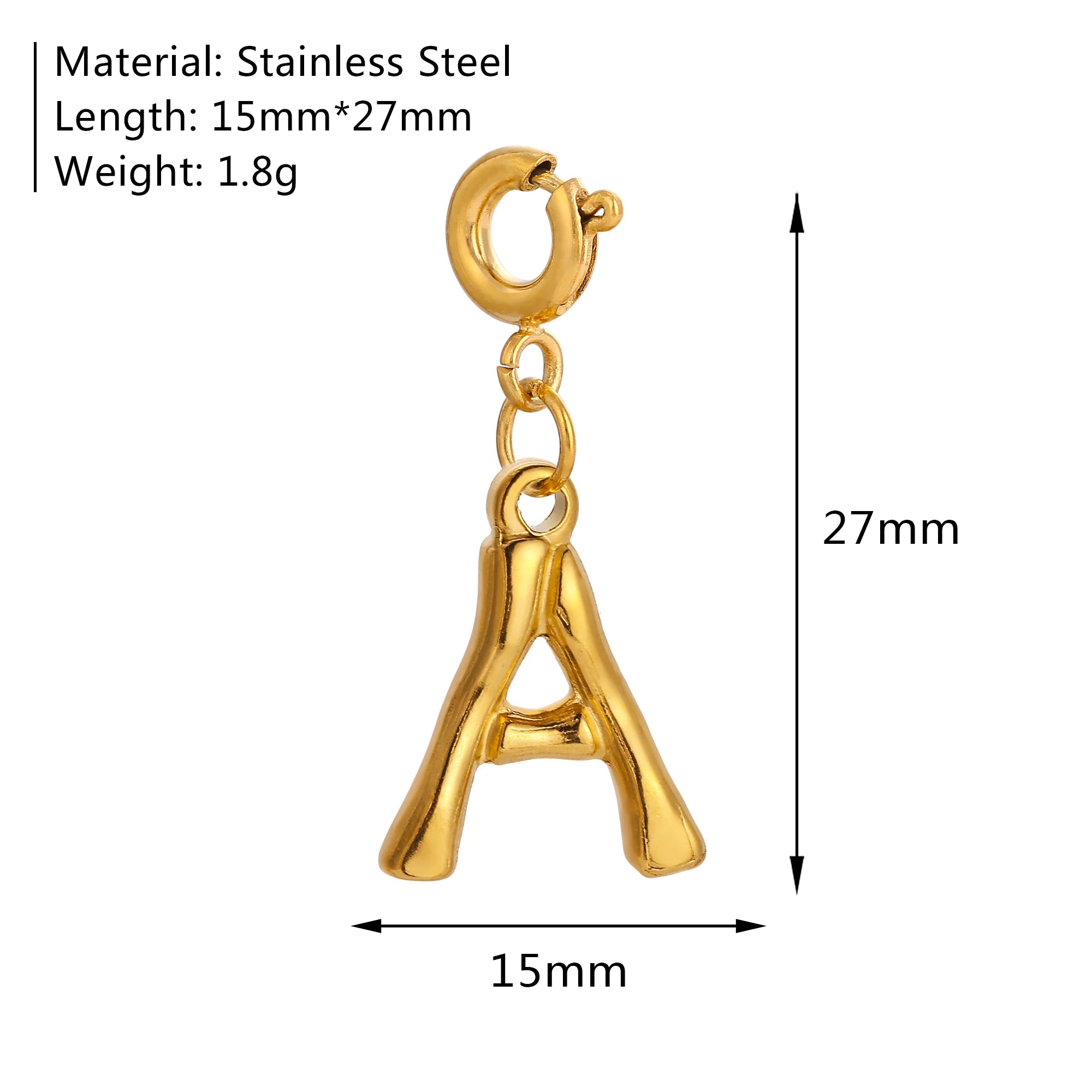 【DIY Pendant】Stainless Steel Charm Pendant - PS022