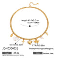 Angel Cross Pearl Necklace — Stainless Steel · PS278