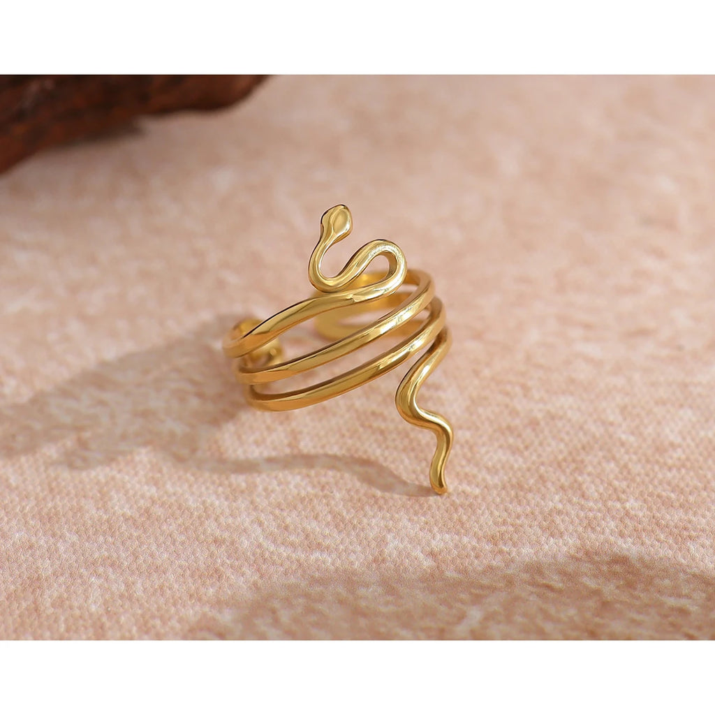 Snake Ring — Stainless Steel · PS475