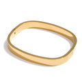 Geometric Bracelet — Gold-Plated Stainless Steel · PS1080