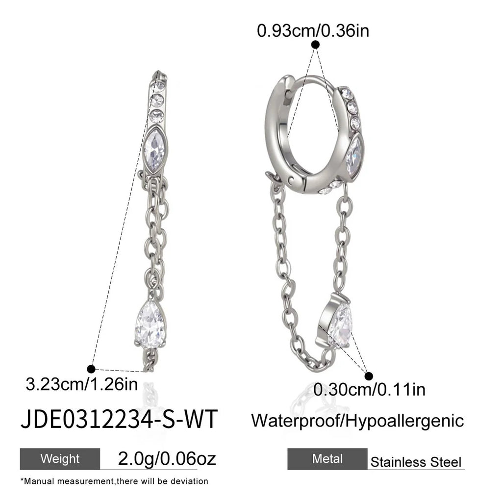 Pet Tassel Earrings — Stainless Steel · PS339