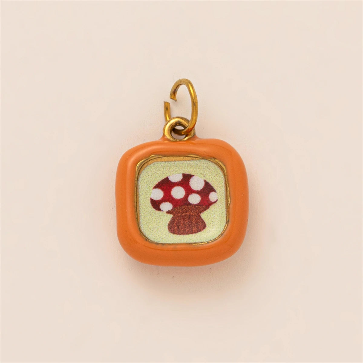 【DIY Pendant】Stainless Steel Food & Beverage Charm Pendant - PS003