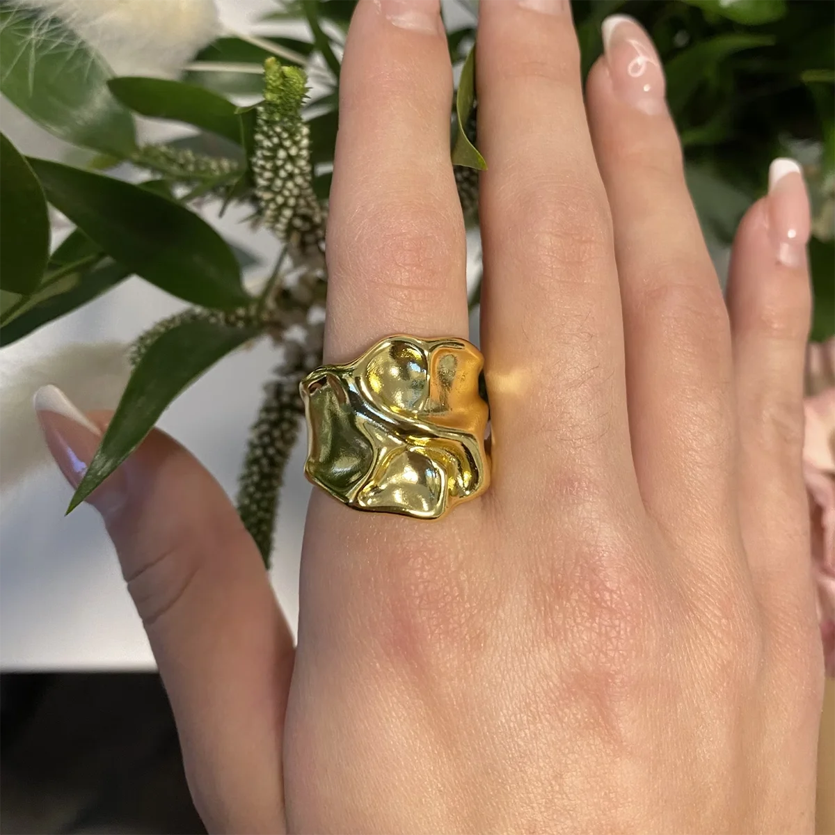 Statement Ring Stack — Stainless Steel · PS255