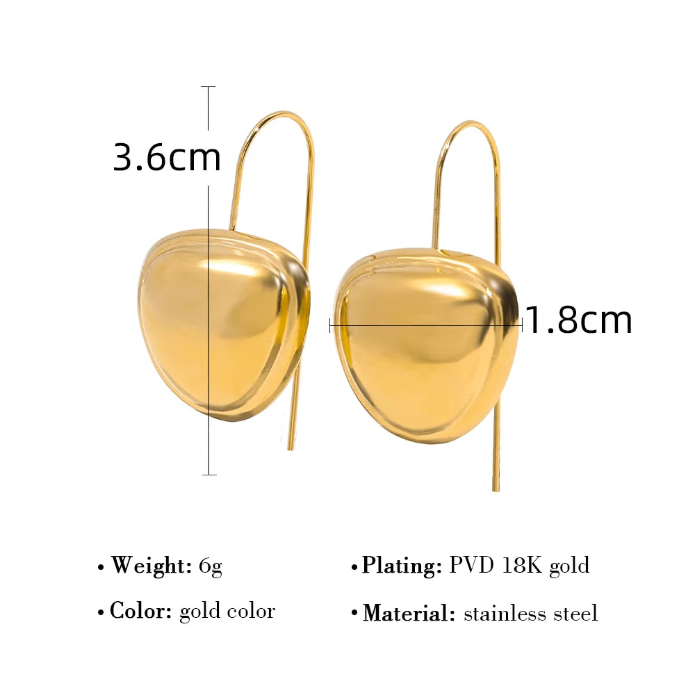 Drop Earrings Dangle — 316L Stainless Steel · PS441