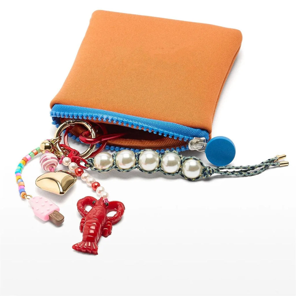 Fashionable and popular DIY bag chain, bag pendant, sports heart accessory, gold-plated