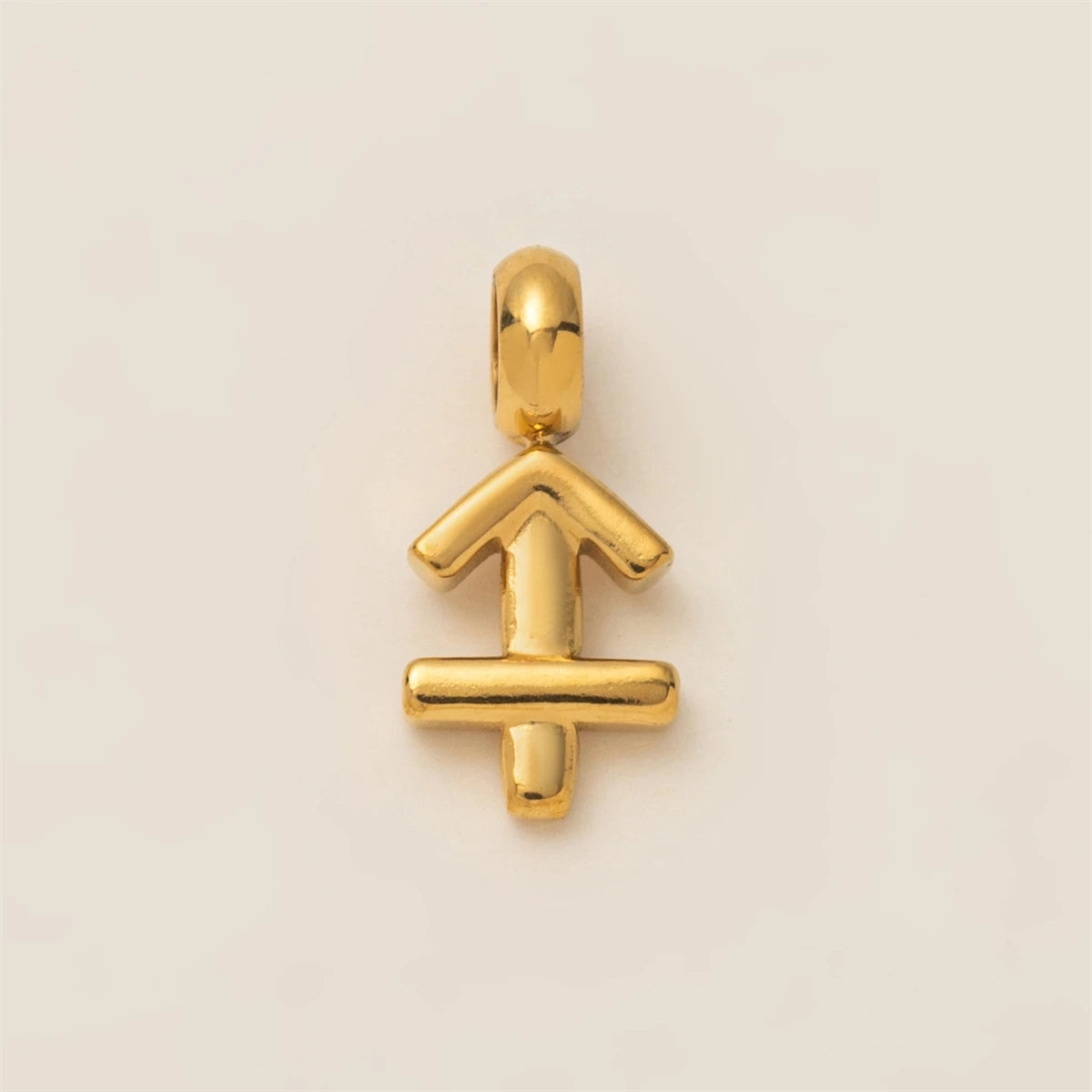 【DIY Pendant】Stainless Steel Zodiac Charm Pendant - PS020
