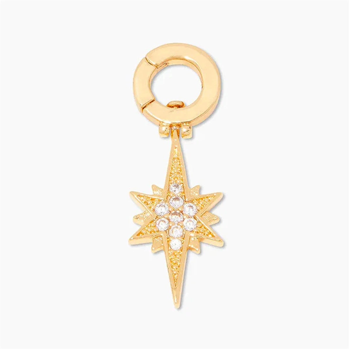 【DIY Pendant】Copper Diamond Accented Charm Pendant - PC003