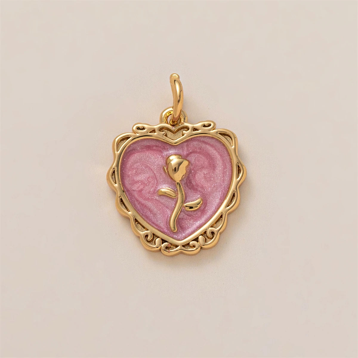 【DIY Pendant】Stainless Steel Food & Beverage Charm Pendant - PS015