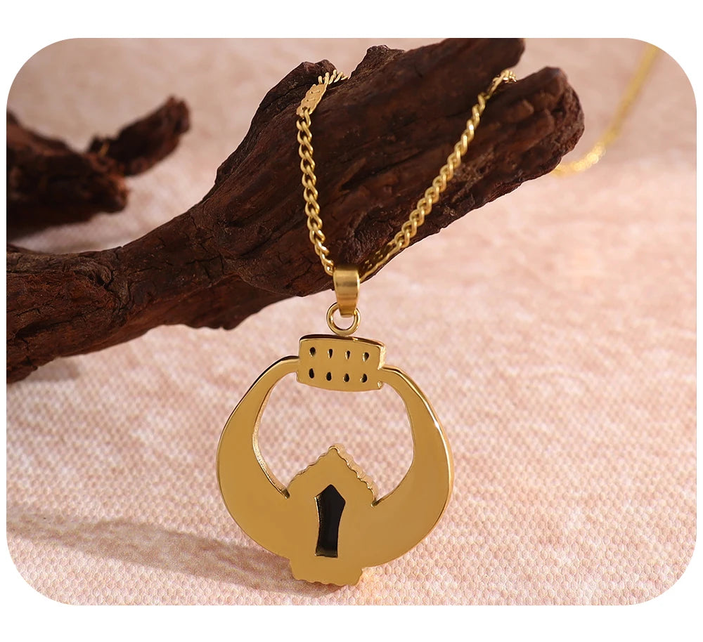 Pendant Necklace — 316L Stainless Steel · PS410