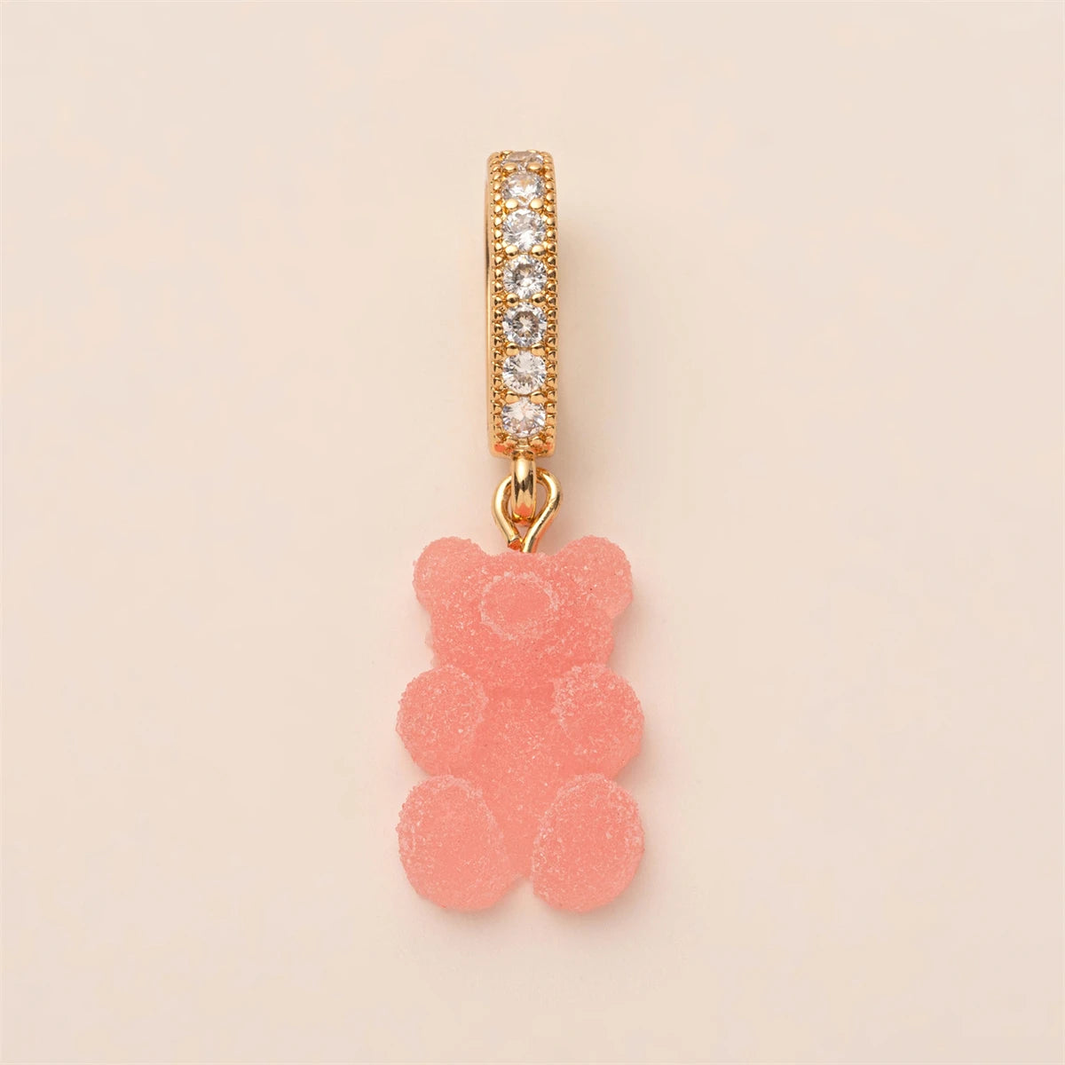 【DIY Pendant】Copper Bear Charm Pendant - PC011