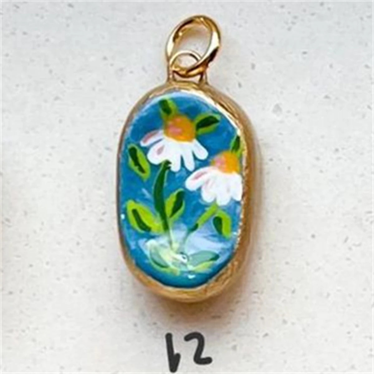 【DIY Pendant】Copper Colorful Cartoon Charm Pendant - PC004