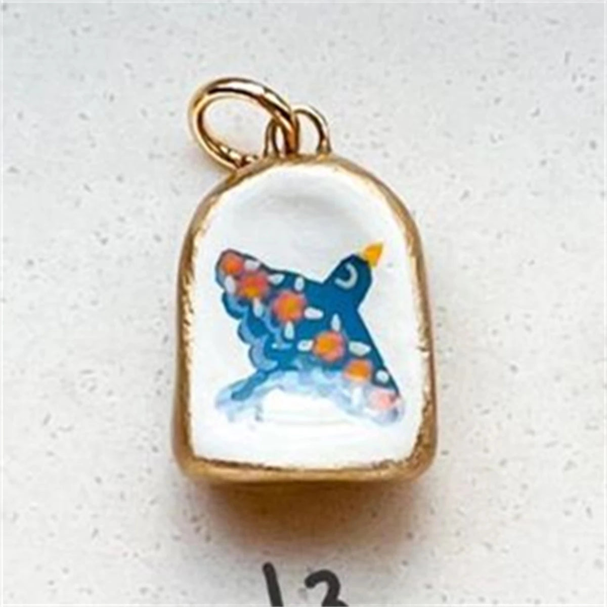 【DIY Pendant】Copper Colorful Cartoon Charm Pendant - PC004