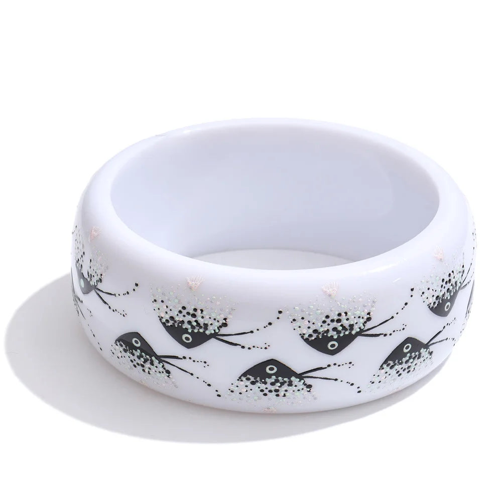 Resin Geometric Bracelet — Resin · PA66