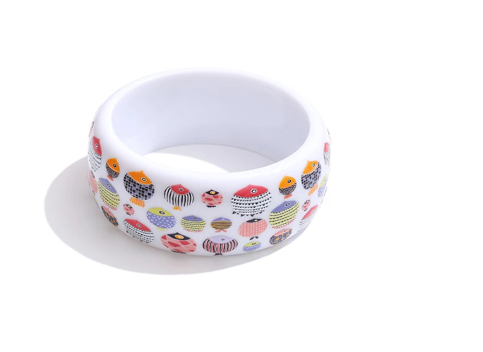 Resin Geometric Bracelet — Resin · PA66
