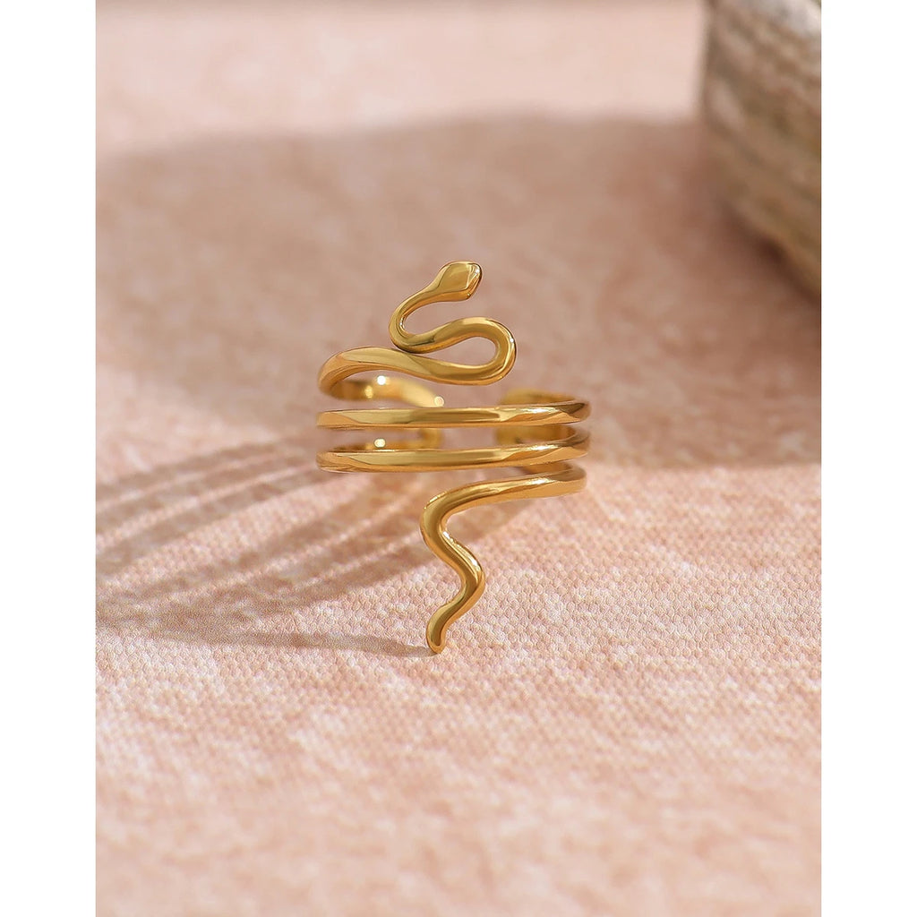 Snake Ring — Stainless Steel · PS475