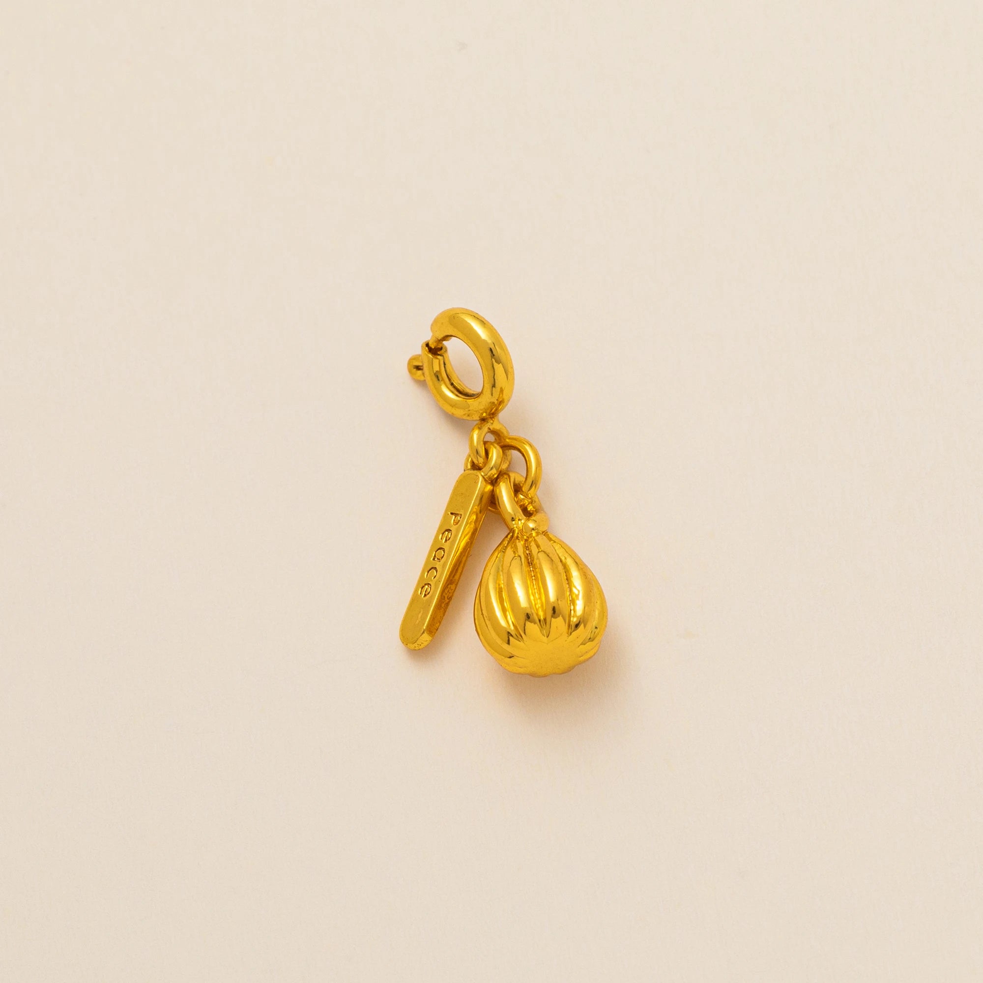 【DIY Pendant】18K Gold Plated Copper & Stainless Steel Food & Beverage Charm Pendant - PC015