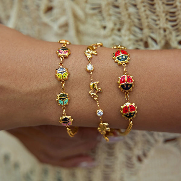 CZ Chain Bracelet — Stainless Steel · PS284