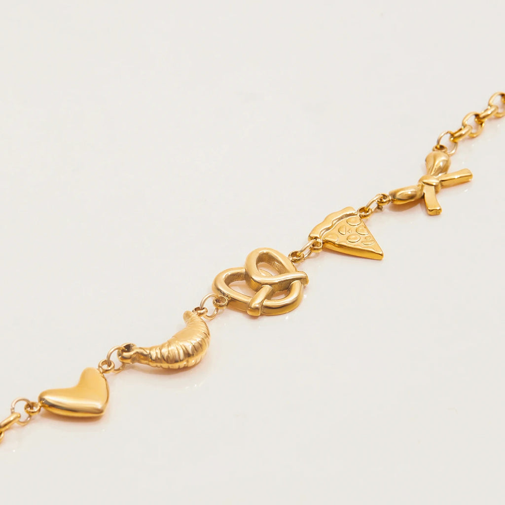Celestial Charm Bracelet Stack — Stainless Steel · PS042