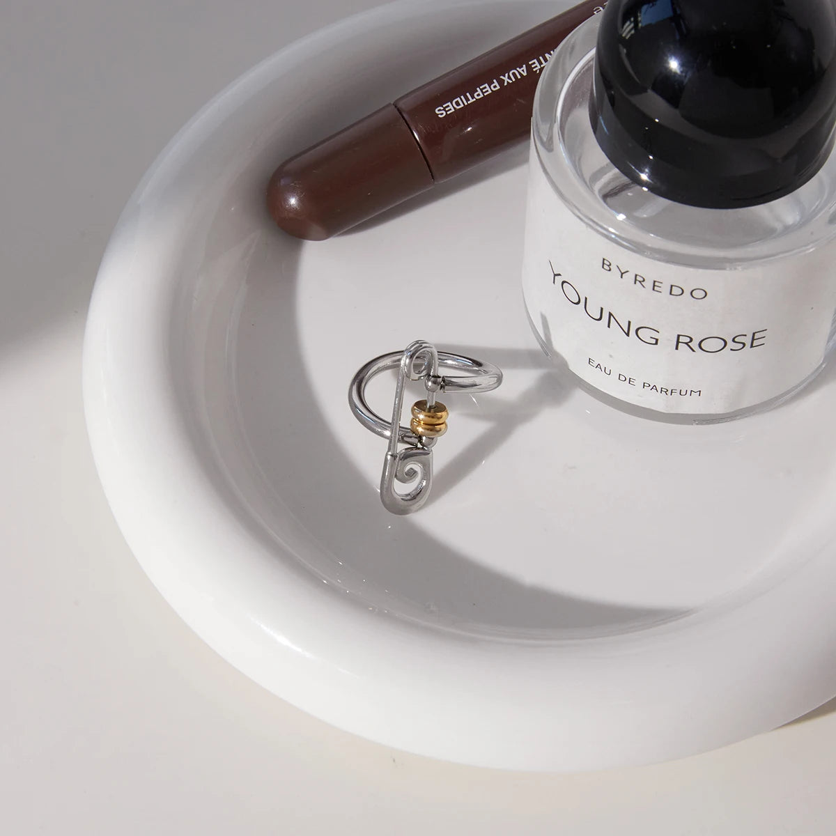 Two-Tone Ring Stack — Stainless Steel · PS265