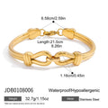 Wishbone Buckle Bracelet — Stainless Steel · PS381