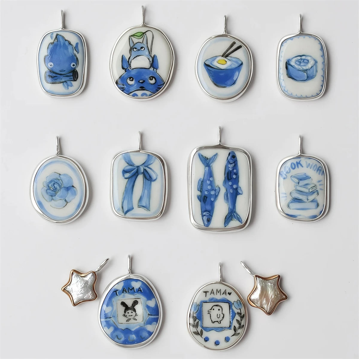 【DIY Pendant】Copper Food & Beverage Charm Pendant - PC002