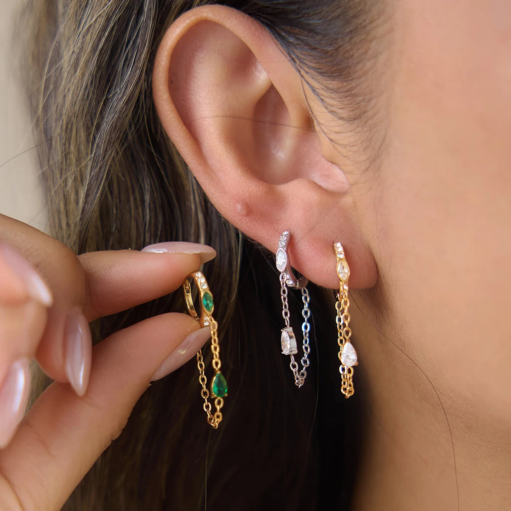 Pet Tassel Earrings — Stainless Steel · PS339
