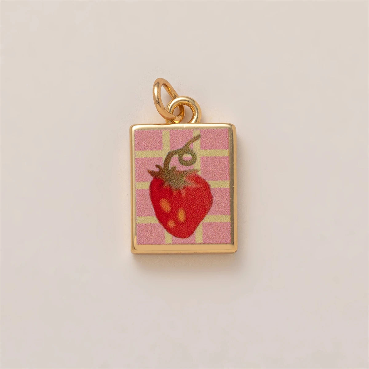 【DIY Pendant】Copper Floral Charm Pendant - PC006