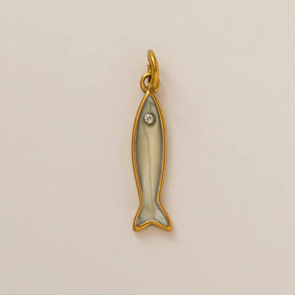 【DIY Pendant】18K Gold Plated Stainless Steel Charm Pendant - PS025