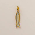 【DIY Pendant】18K Gold Plated Stainless Steel Charm Pendant - PS025