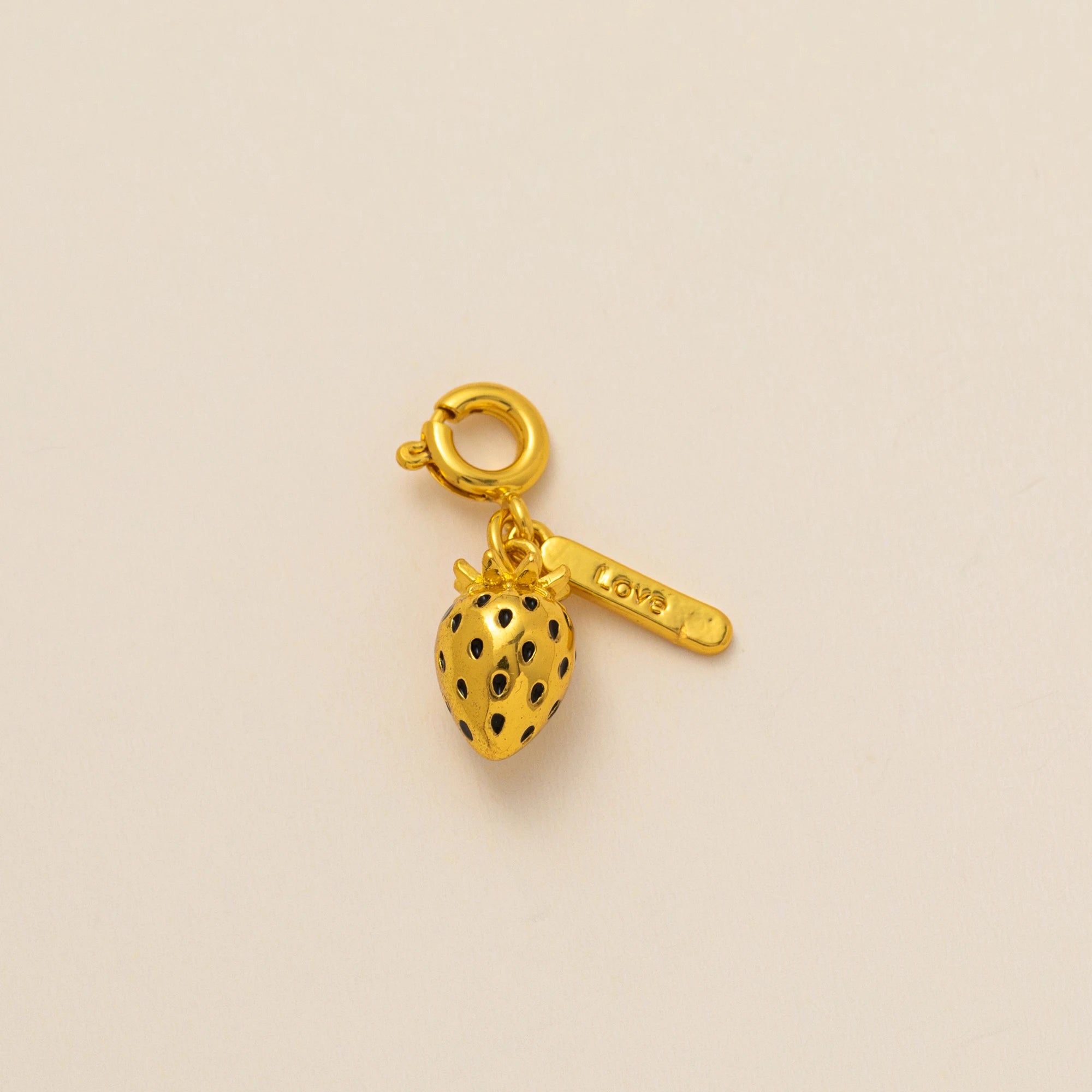 【DIY Pendant】18K Gold Plated Copper & Stainless Steel Food & Beverage Charm Pendant - PC015
