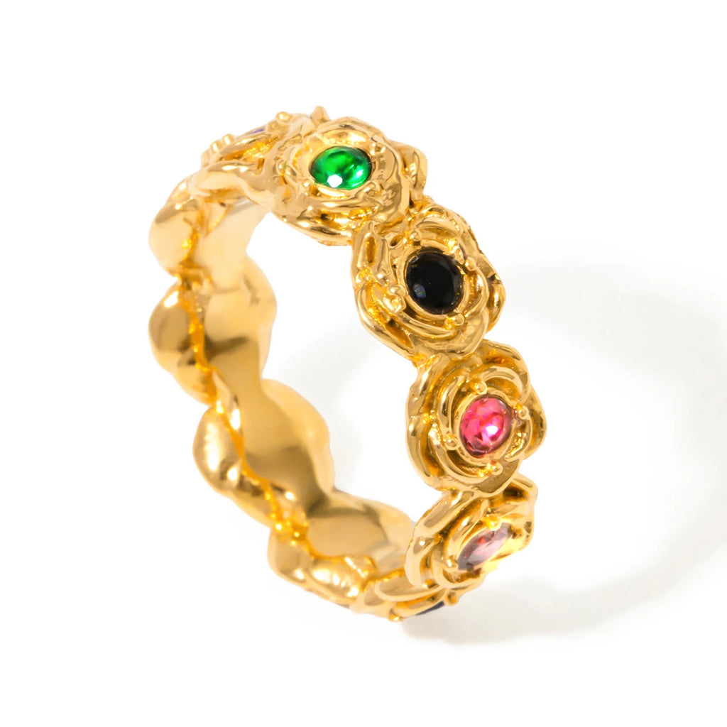 Mixed Ring Stack — Stainless Steel · PS232
