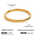 Chunky Bangle Bracelet — Stainless Steel · PS291