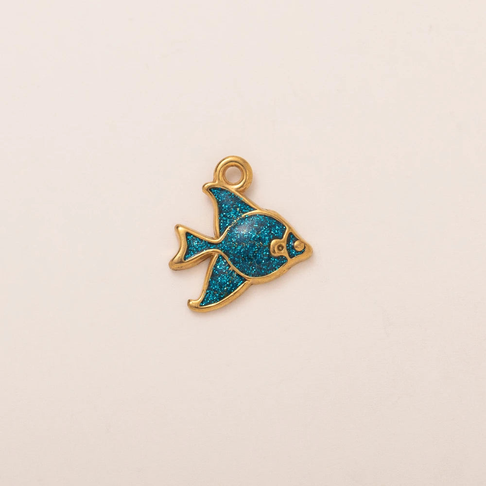 【DIY Pendant】Stainless Steel Ocean Charm Pendant - PS028