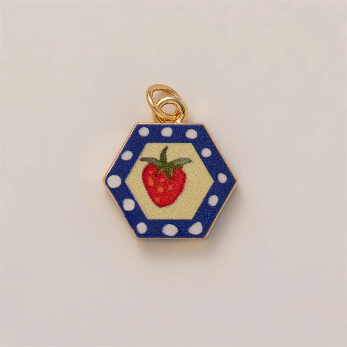 【DIY Pendant】Copper Floral Charm Pendant - PC006