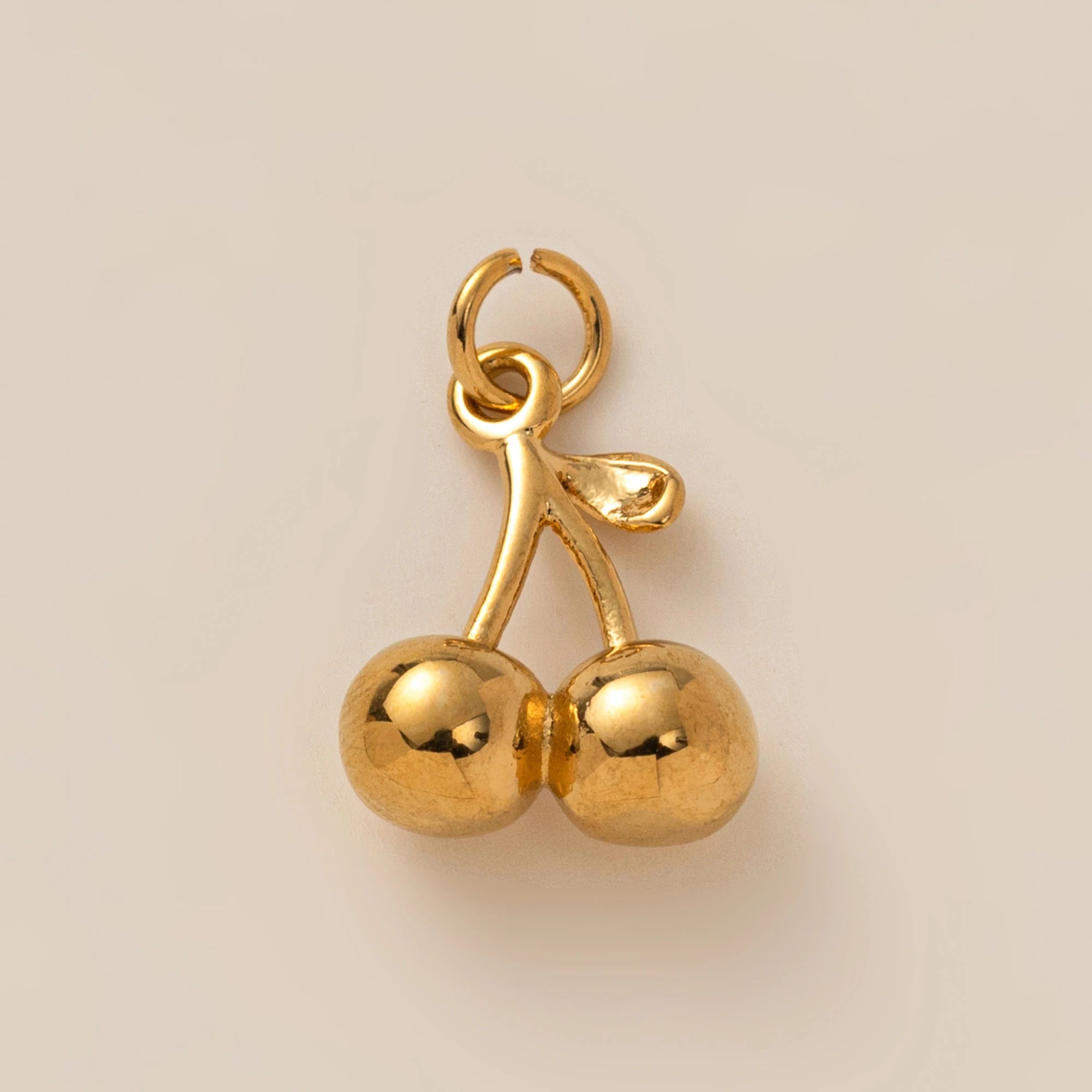 【DIY Pendant】18K Gold Plated Stainless Steel Fruit Charm Pendant - PS001