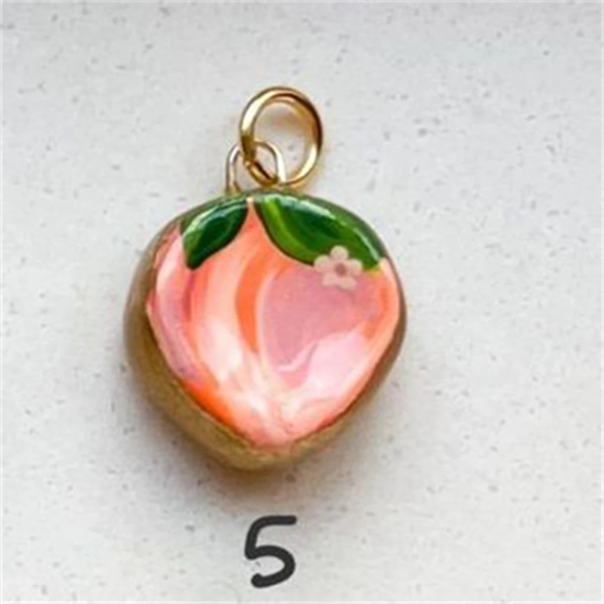 【DIY Pendant】Copper Colorful Cartoon Charm Pendant - PC004
