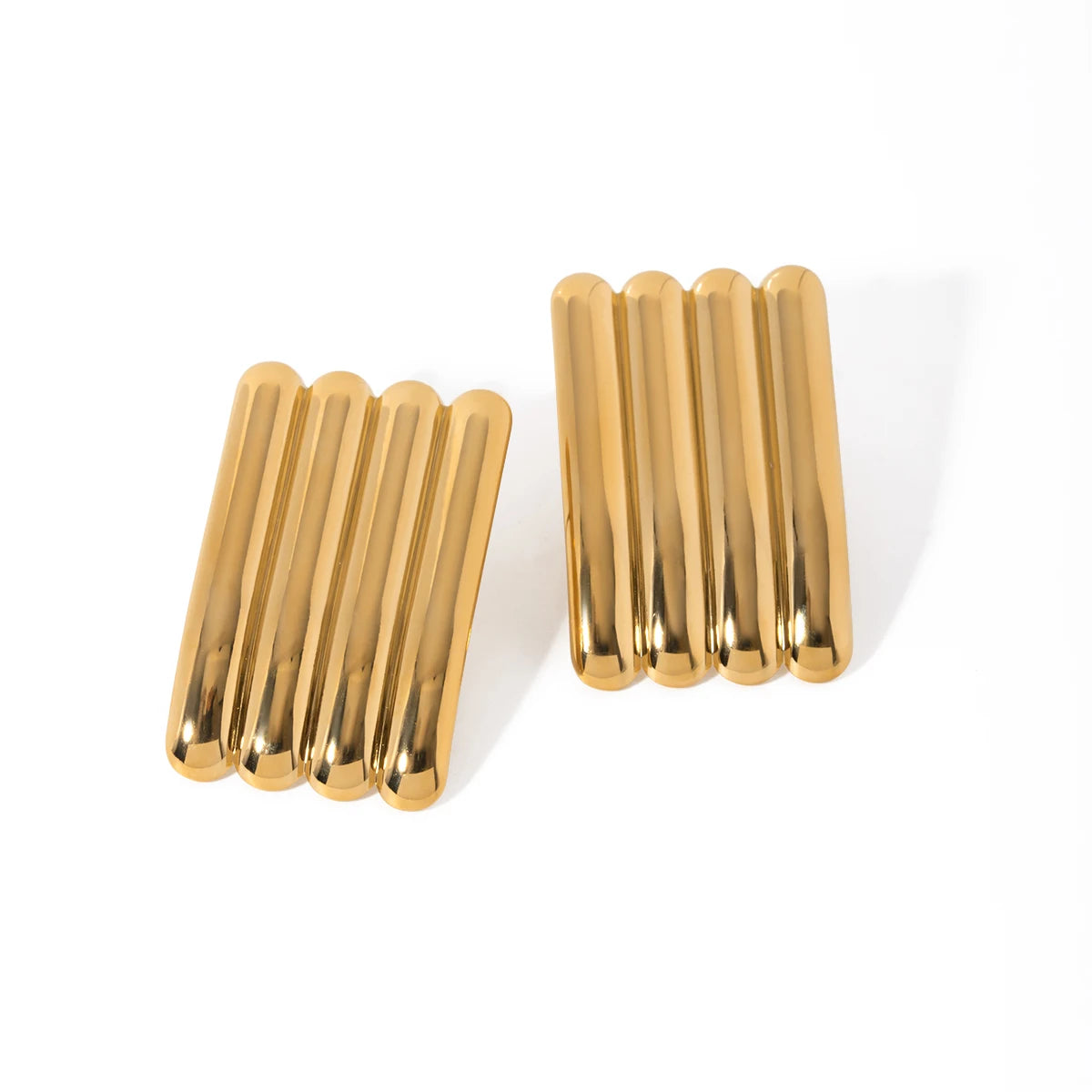 Mixed Vintage Stud Earrings — 316L Stainless Steel · PS094
