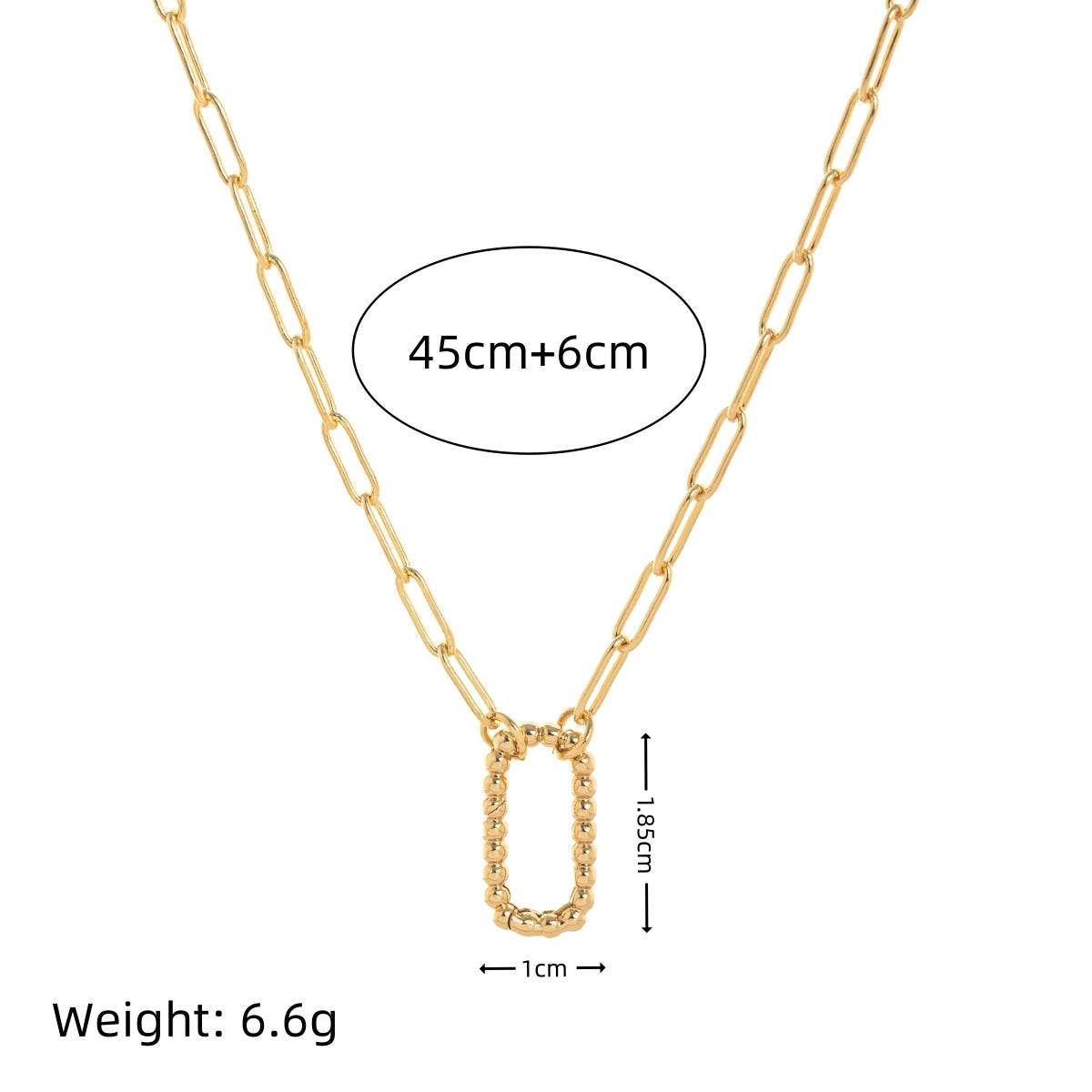 【DIY Chain】Simple Necklace Cooper Gold-plated Chain