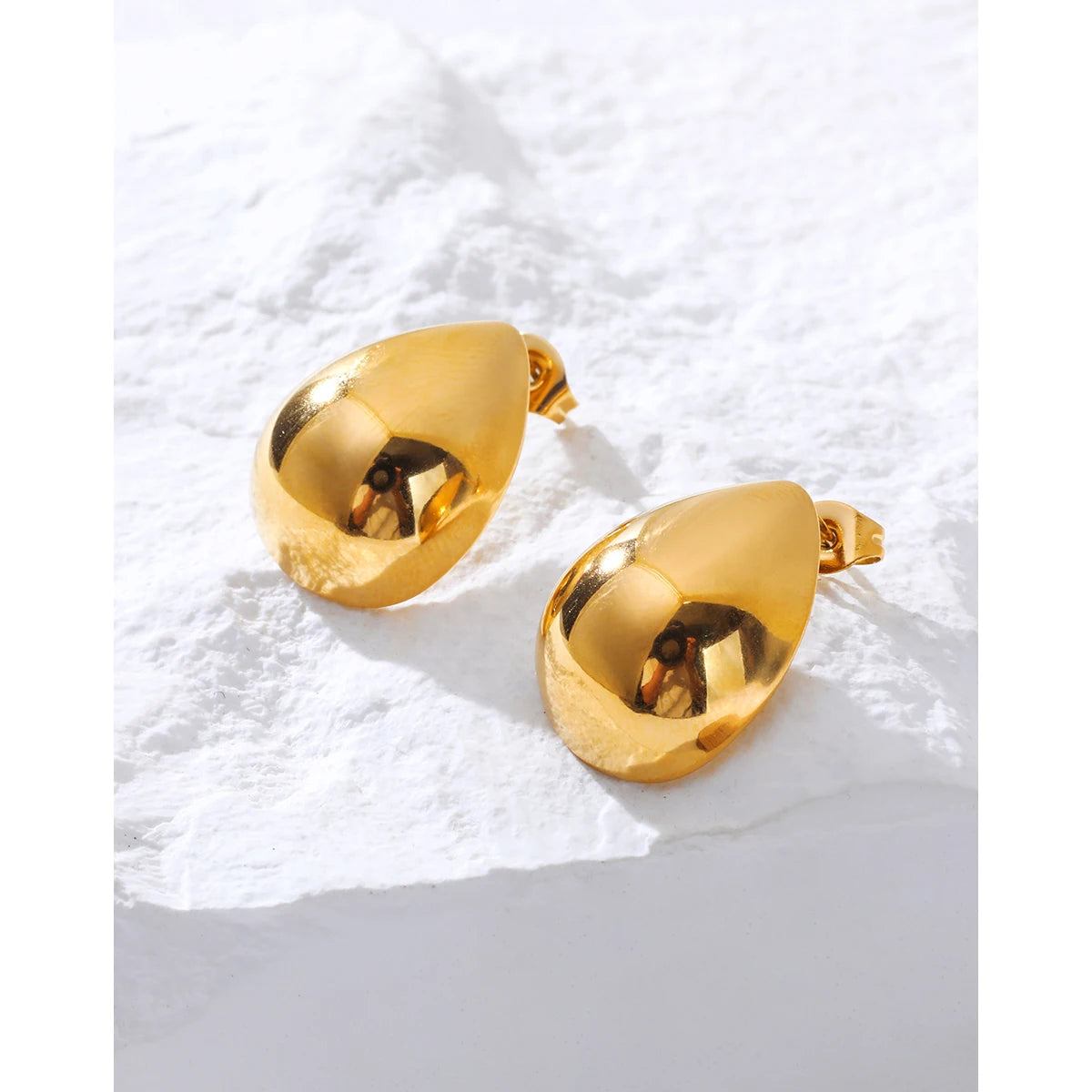 Drop Earrings Glossy — 316L Stainless Steel · PS448