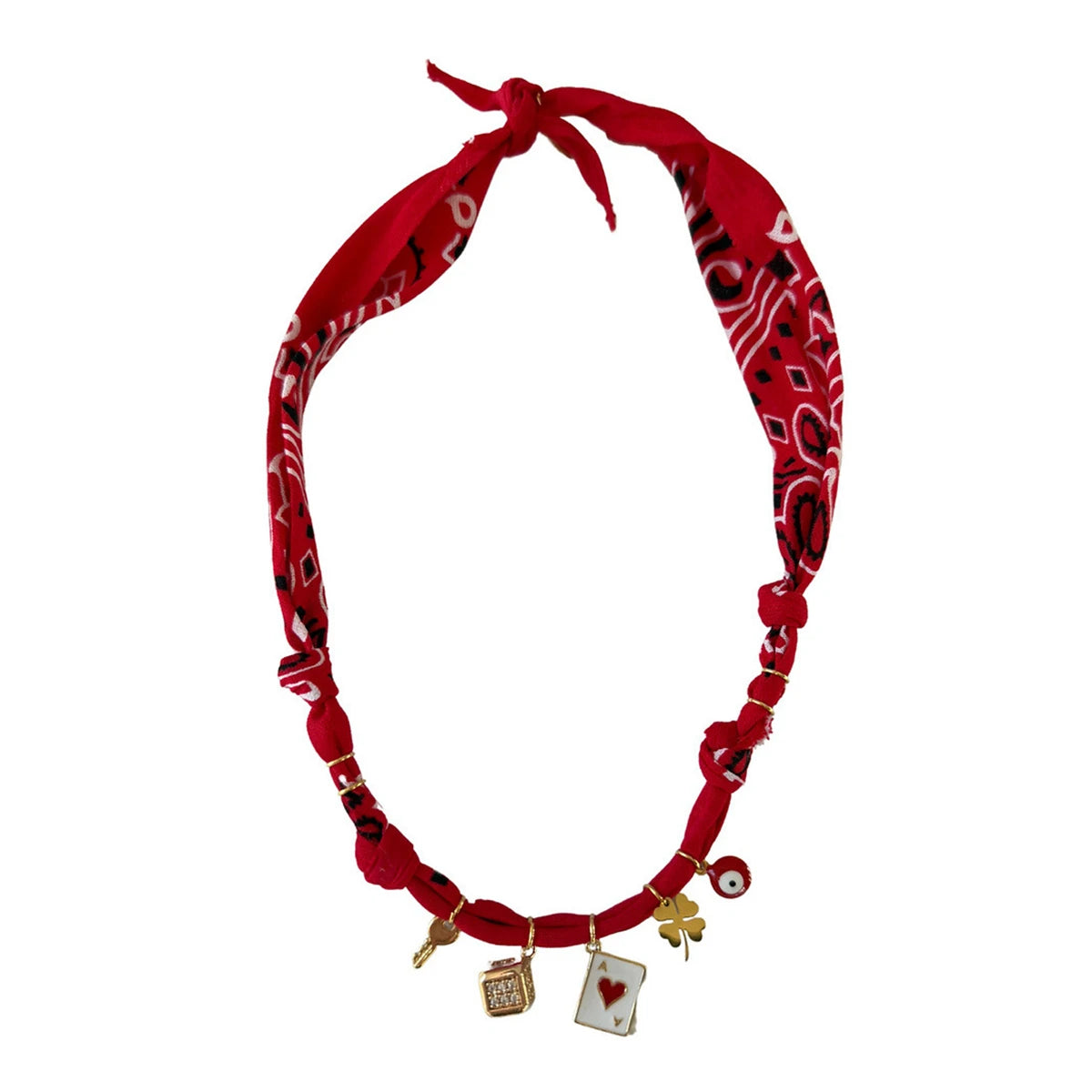 Dopamine leopard print velvet rope chain with pendant starfish, small fish, shell, sun, fashionable design necklace for women