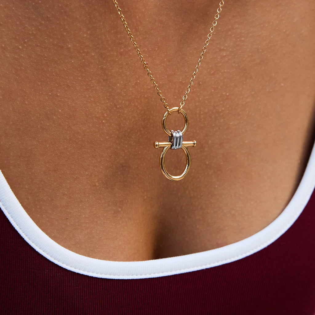 Equestrian Smooth Necklace — Stainless Steel · PS304