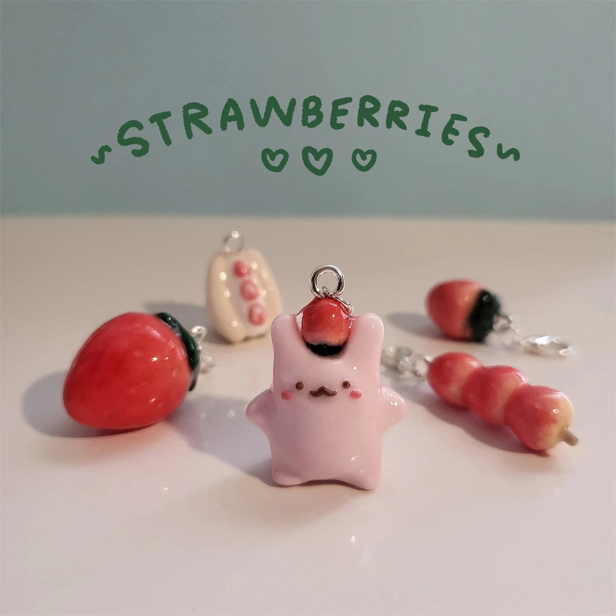 【DIY Pendant】Stainless Steel Animal & Fruit Charm Pendant - PS017
