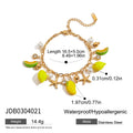 Lemon Charm Bracelet — Stainless Steel · PS019