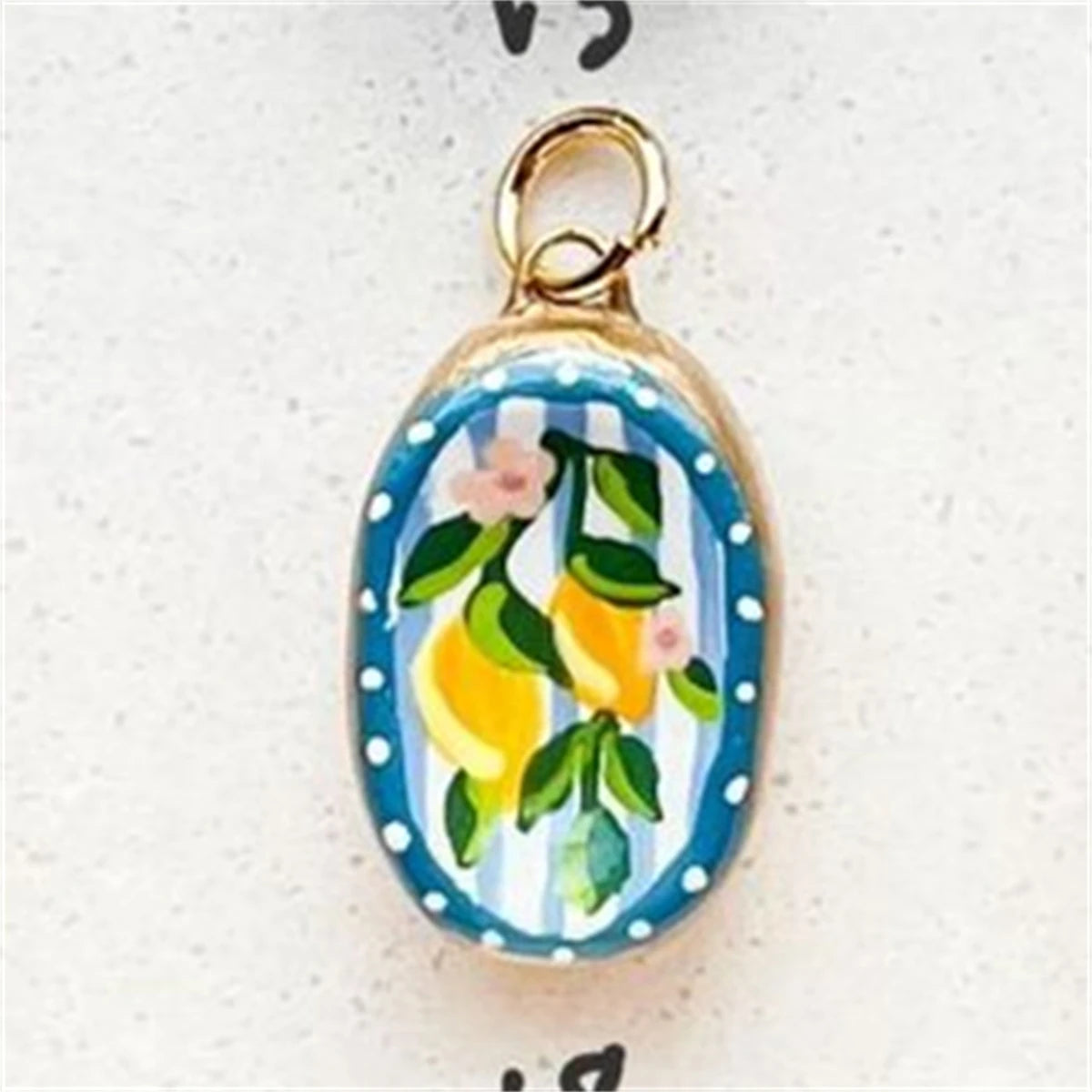 【DIY Pendant】Copper Colorful Cartoon Charm Pendant - PC004