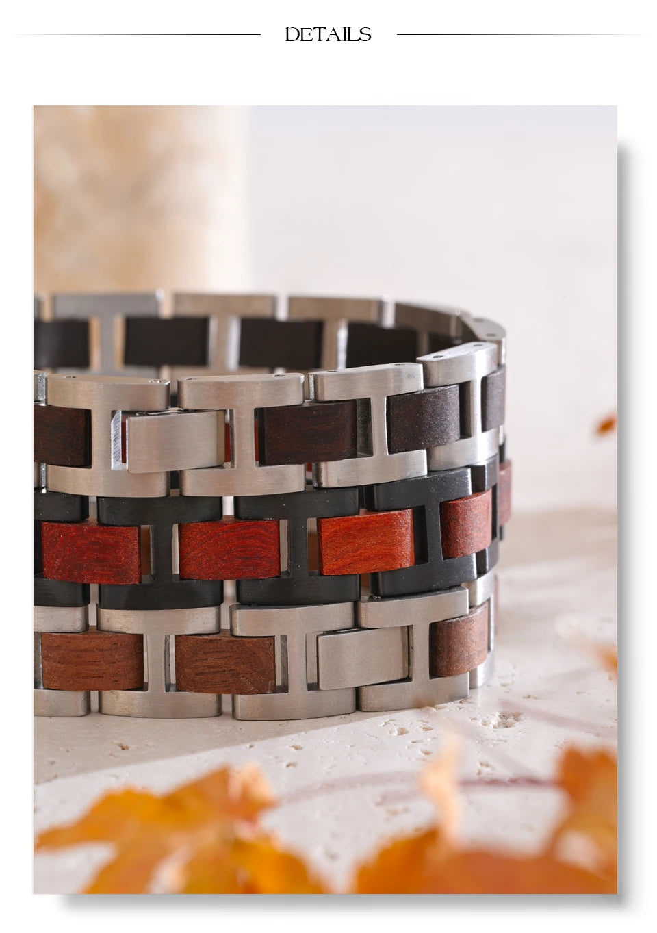 Vintage Geometric Chain Bracelet — Gold-Plated Stainless Steel · PS2204