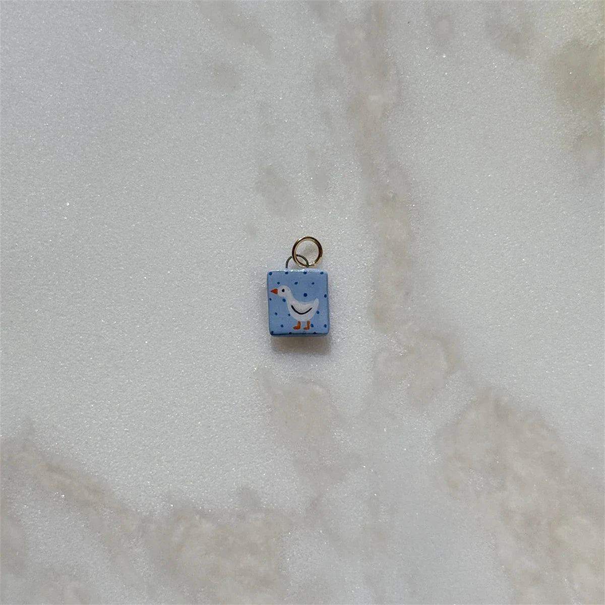 【DIY Pendant】Stainless Steel Floral & Fruit Charm Pendant - PS007