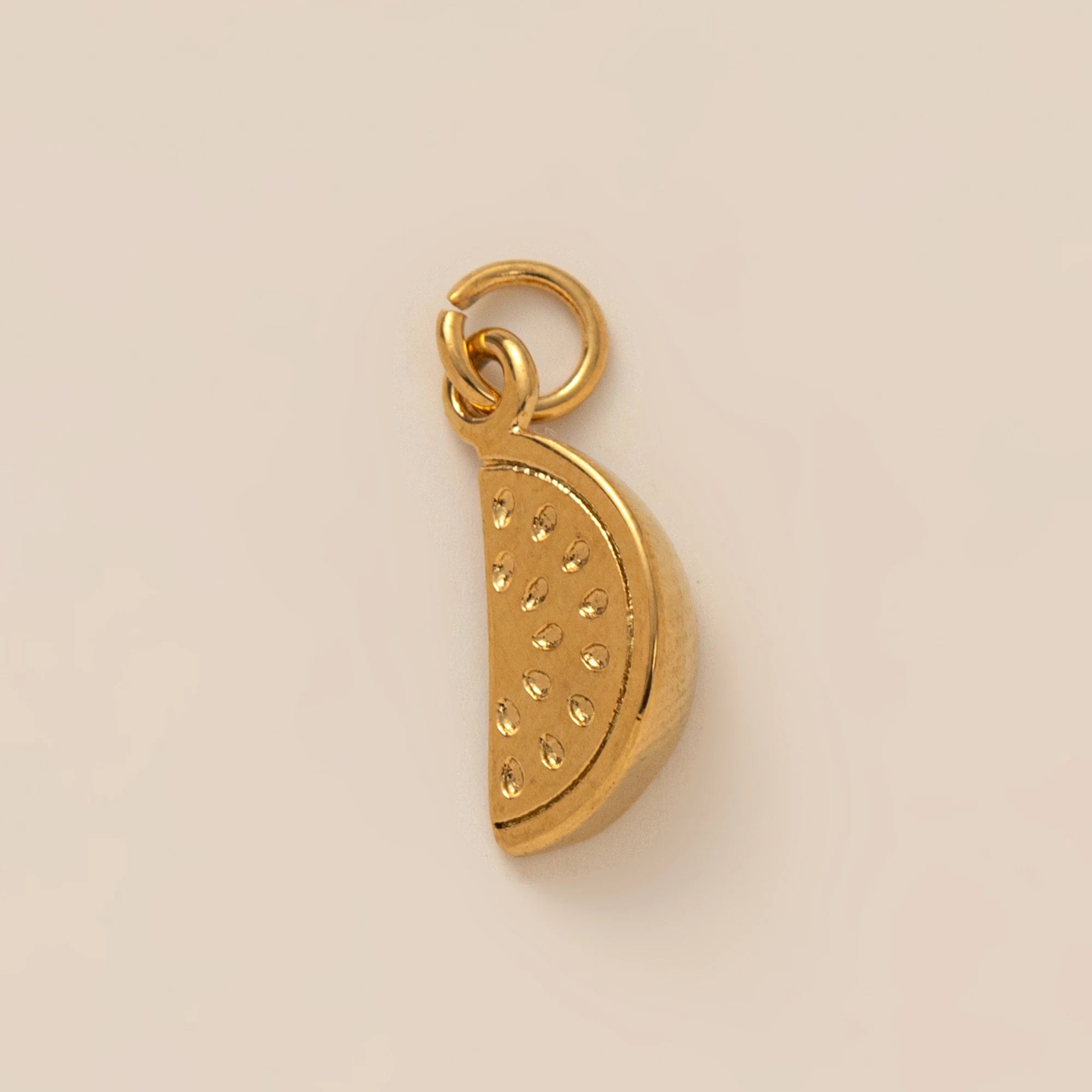 【DIY Pendant】18K Gold Plated Stainless Steel Fruit Charm Pendant - PS001