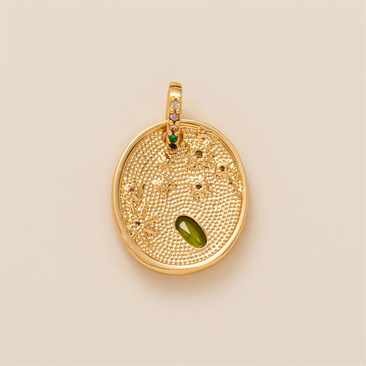 【DIY Pendant】Copper Zircon Charm Pendant - PC007