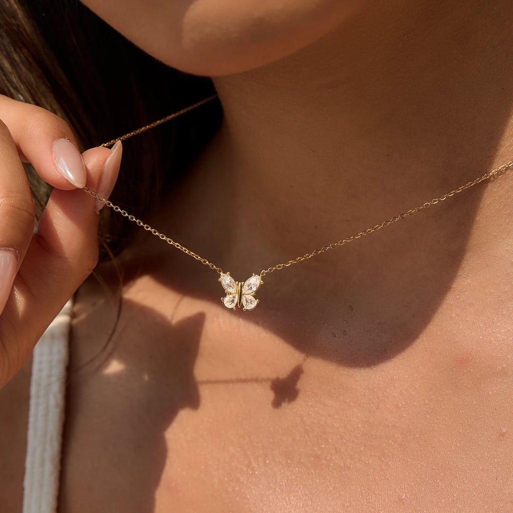 Heart Interlocking Necklace — Stainless Steel · PS315